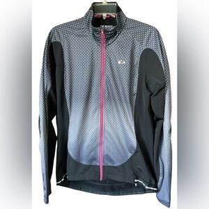 Sugoi Pro Fit Jacket Womens X-Large Ultra Lightweight  Full Zip Black/Gray